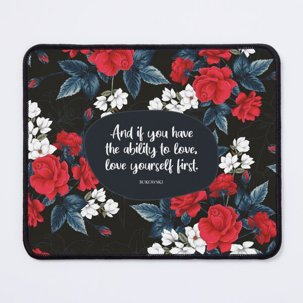 Item preview, And if you have the ability to love, love yourself first. - Bukowski designed and sold by StudioCitrine.