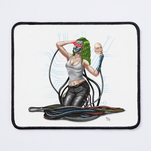Item preview, Cyber Chick designed and sold by Zombie Squid.