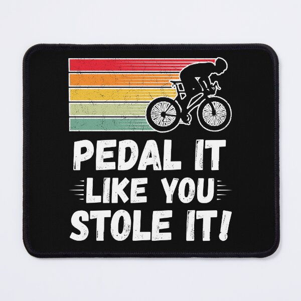 Item preview, Pedal it like you stole it! Distressed look vintage sunset design designed and sold by robimerch.