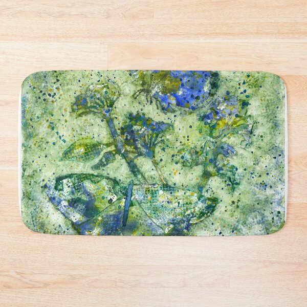 Item preview, Abstract Butterflies and Plants in Watercolor designed and sold by The Elderberry Blossom.