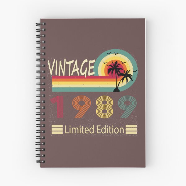 Item preview, Vintage 1989 Limited Edition - 1989 Birthday 33rd Birthday Gift - retro - 33 Year Old Classic designed and sold by SimoSaladain.