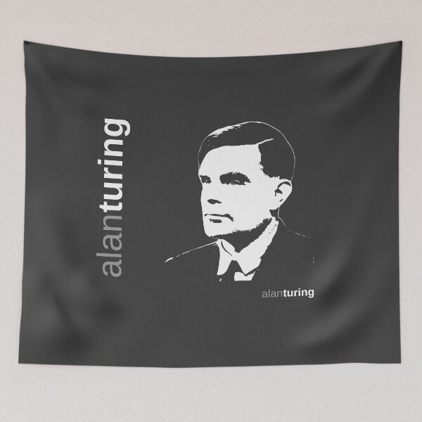 Item preview, Classic  Alan Turing poster designed and sold by CMYKStudio.
