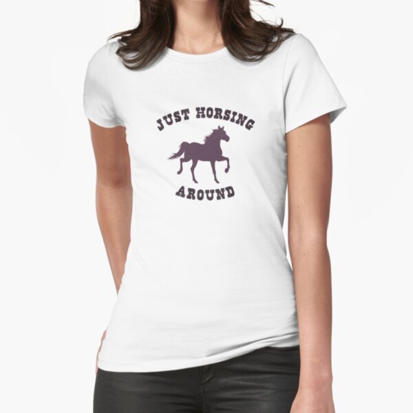Item preview, Just Horsing Around Horse designed and sold by TheShirtYurt.