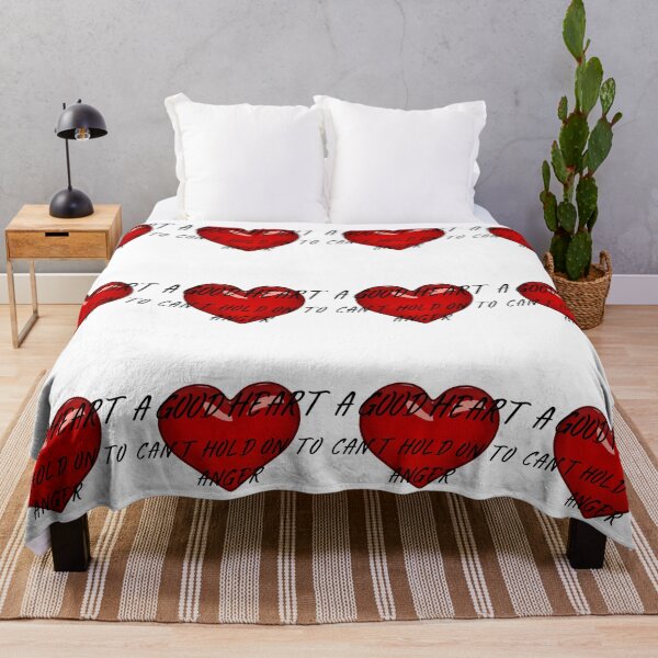 Item preview, Good Heart Can’t Hold On To Anger-White Background  designed and sold by Trendi61.