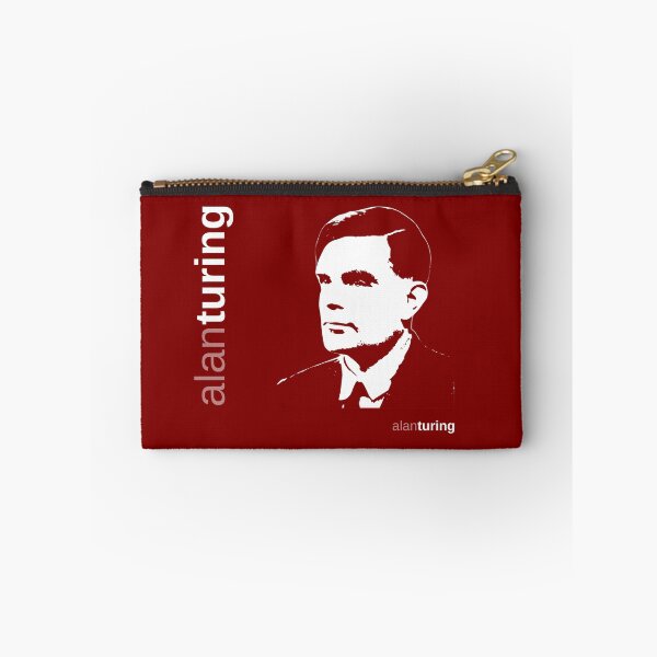 Item preview, Classic Alan Turing poster (red) designed and sold by CMYKStudio.