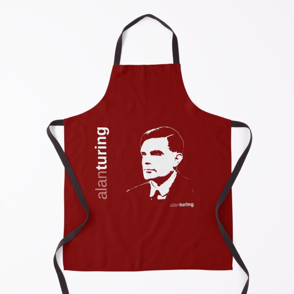 Item preview, Classic Alan Turing poster (red) designed and sold by CMYKStudio.