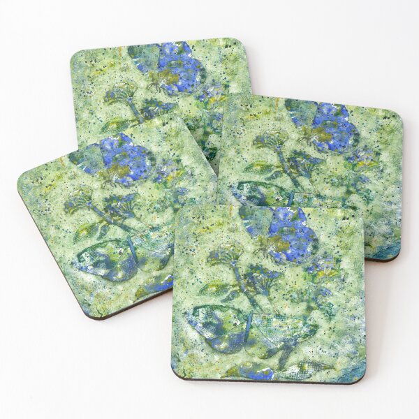 Item preview, Abstract Butterflies and Plants in Watercolor designed and sold by The Elderberry Blossom.