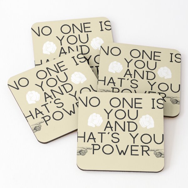 Item preview, No one is you and that's your power designed and sold by Bap-tiste.