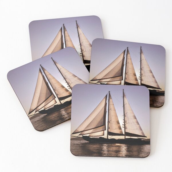 Item preview, big luxury sailboat sailing designed and sold by laikaincosmos.
