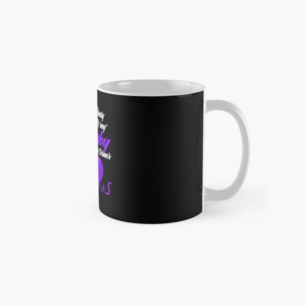 Item preview, Nobody Puts ‘My’ Baby in the Corner! (Purple on Black) designed and sold by PawsitiveMum.