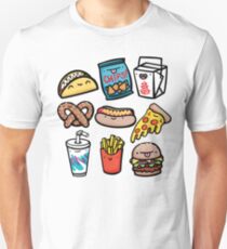 Junk Food Dudes Unisex T-Shirt