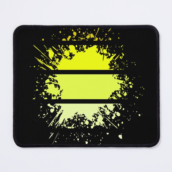Item preview, Paint Splashes - neon yellow - S15 designed and sold by AlfabetDesign.