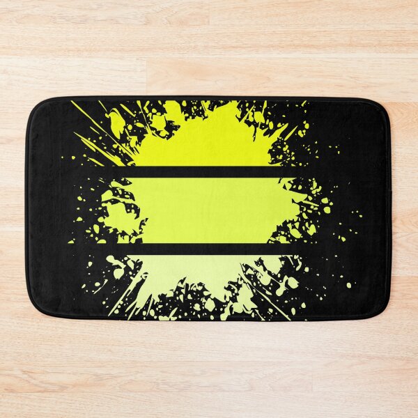 Item preview, Paint Splashes - neon yellow - S15 designed and sold by AlfabetDesign.