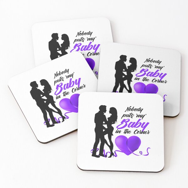 Item preview, Nobody Puts ‘My’ Baby in the Corner! (Purple) designed and sold by PawsitiveMum.