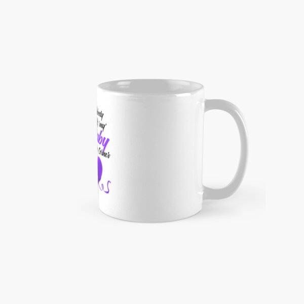 Item preview, Nobody Puts ‘My’ Baby in the Corner! (Purple) designed and sold by PawsitiveMum.