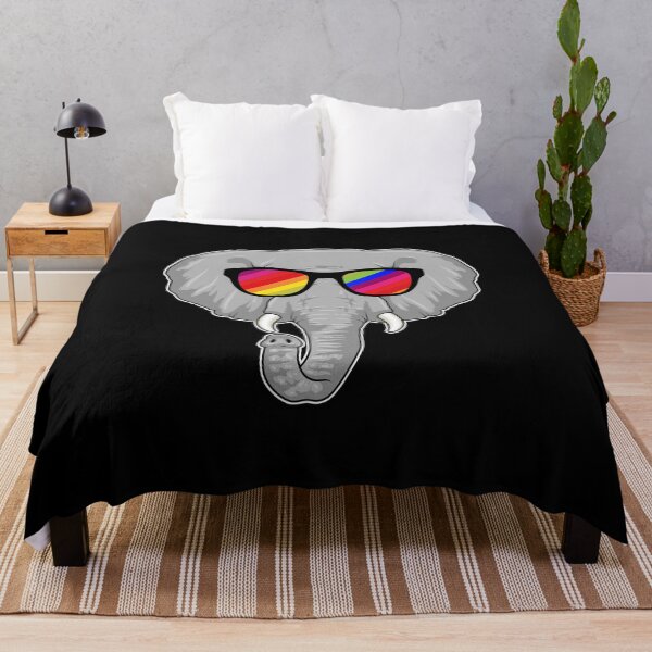 Aperçu de l'œuvre Elephant with Sunglasses créée et vendue par Snabdesign84.