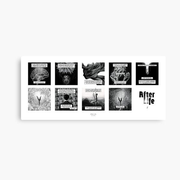 After Life - comic Canvas Print