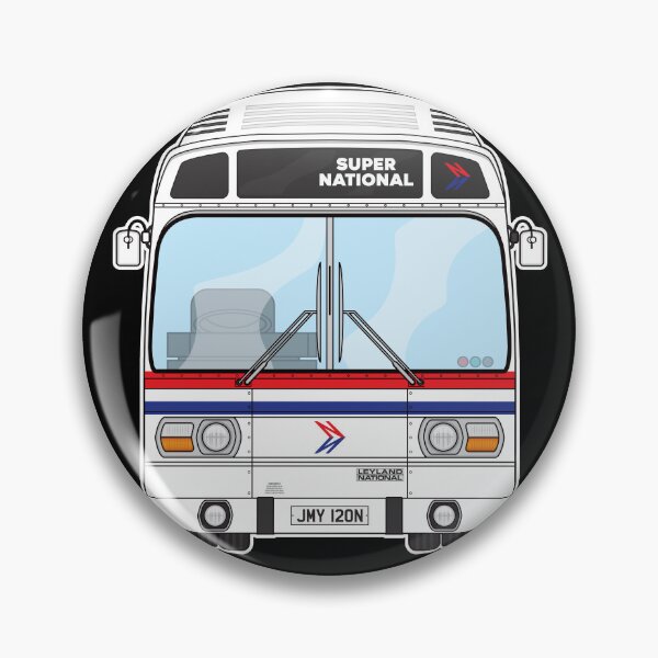 Item preview, Leyland National Super National JMY120N National Travel Demonstrator 70s Illustration designed and sold by BFXIII.
