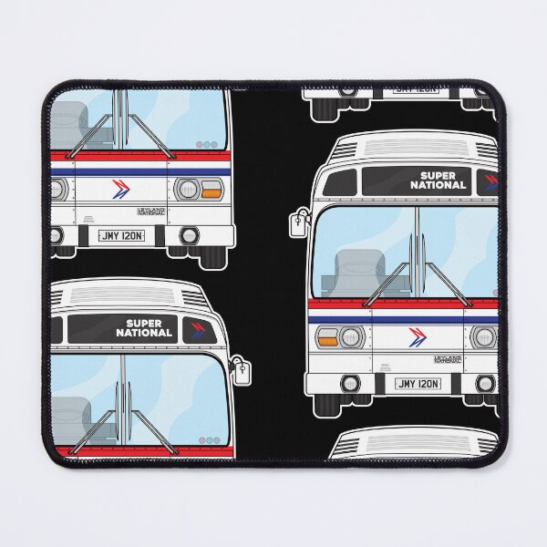 Item preview, Leyland National Super National JMY120N National Travel Demonstrator 70s Illustration designed and sold by BFXIII.