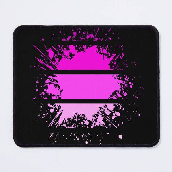 Item preview, Paint Splashes - neon pink - S14 designed and sold by AlfabetDesign.