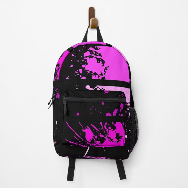 Item preview, Paint Splashes - neon pink - S14 designed and sold by AlfabetDesign.