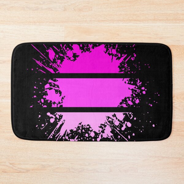 Item preview, Paint Splashes - neon pink - S14 designed and sold by AlfabetDesign.