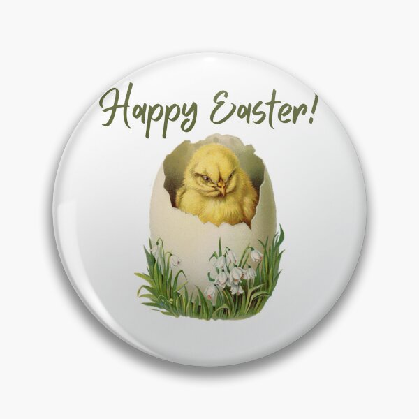 Item preview, Vintage Easter Hatching Chicken designed and sold by silviaol.