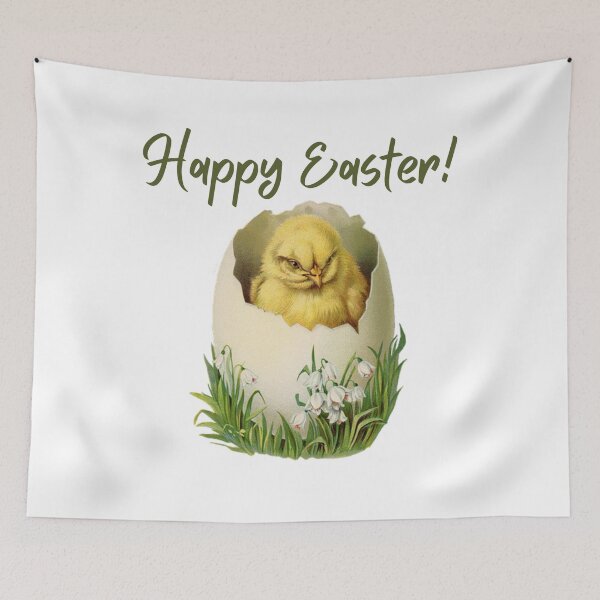 Item preview, Vintage Easter Hatching Chicken designed and sold by silviaol.