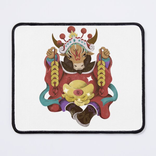 Item preview, Ox Chinese Zodiac Sign designed and sold by ArtOfStars.