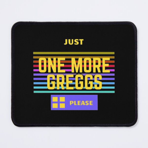 Item preview, Best seller Greggs logo with colorful lines   designed and sold by XopsAuthentic.