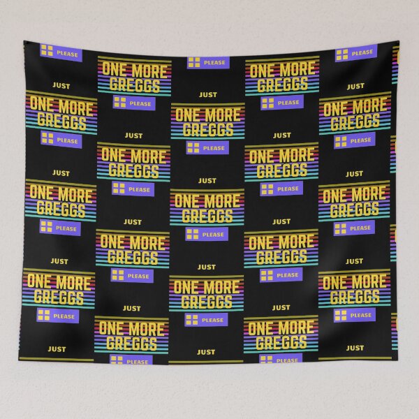 Item preview, Best seller Greggs logo with colorful lines   designed and sold by XopsAuthentic.