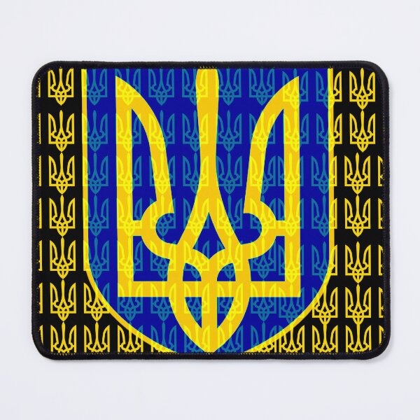 Item preview, Ukraine coat of arms Drapeau designed and sold by Saif6X.