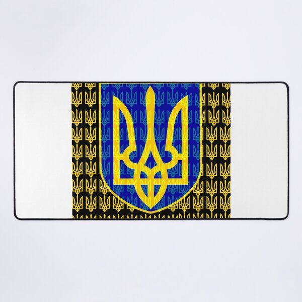 Item preview, Ukraine coat of arms Drapeau designed and sold by Saif6X.