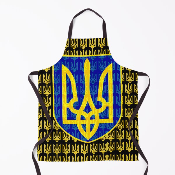 Item preview, Ukraine coat of arms Drapeau designed and sold by Saif6X.