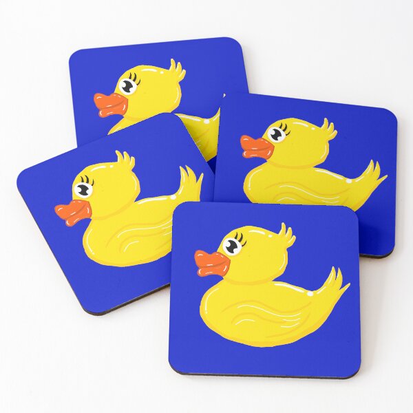 Item preview, Rubber Duck print Royal blue designed and sold by DemonicGloom.