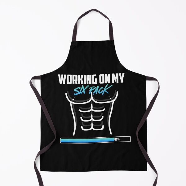 Item preview, GYM Shirt, Fathers Day Gift, gym Lover T Shirt, Dad Birthday Gift, Working On My Six Pack Shirt, Cool gym Shirt designed and sold by CHMomoShop.