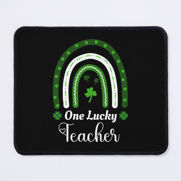 Item preview, One Lucky Teacher St Patricks Day - Funny And Cute Idea St Patrick's Day For Lucy Teacher designed and sold by Diferenty Shop ⭐⭐⭐⭐⭐.