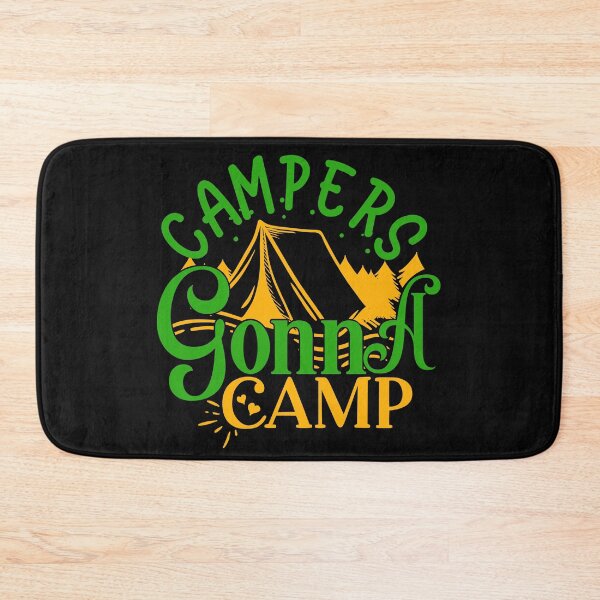 Item preview, campers gonna camp, camper gift idea, camper humor designed and sold by lapolonaise.