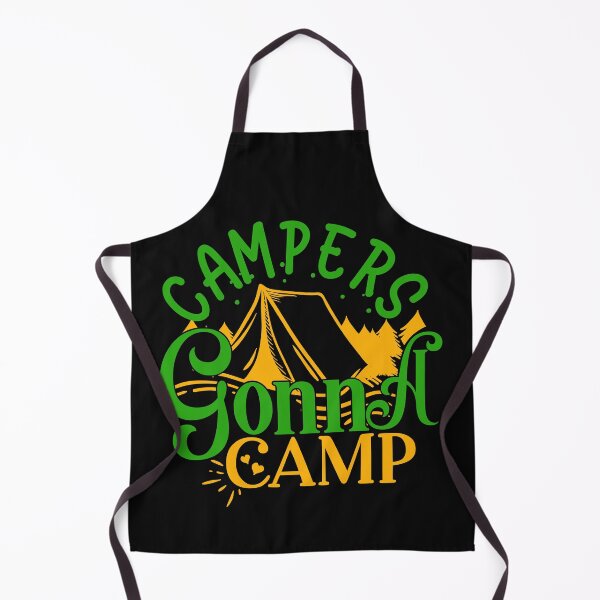 Item preview, campers gonna camp, camper gift idea, camper humor designed and sold by lapolonaise.
