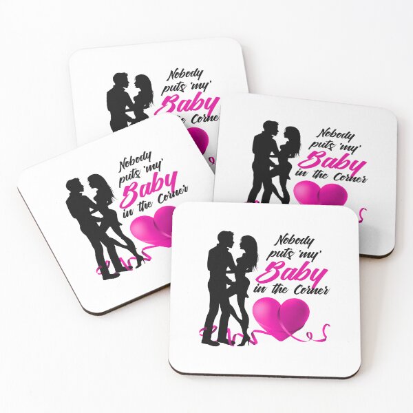 Item preview, Nobody Puts ‘My’ Baby in the Corner! (Hot Pink) designed and sold by PawsitiveMum.