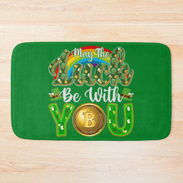 Item preview, May the Luck be with You - Crypto St Patrick designed and sold by WhaTrends.