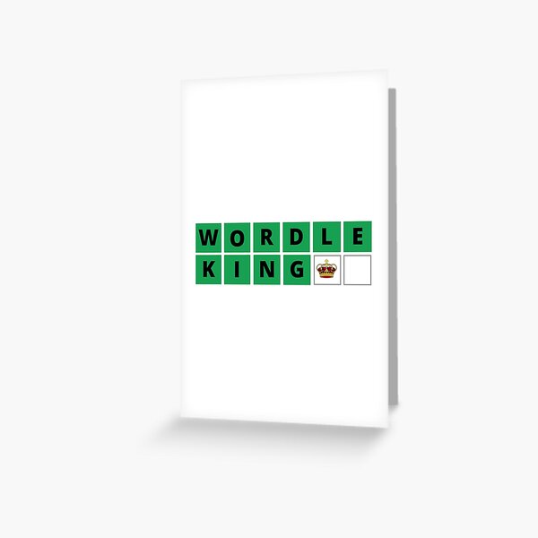 Vista previa del artículo con la obra «Rey de las palabras», diseñado y vendido por SamXDesigns.