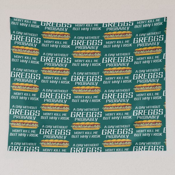 Item preview, Day whithout  Greggs probably won t kill me but why i risk, best gift   designed and sold by XopsAuthentic.