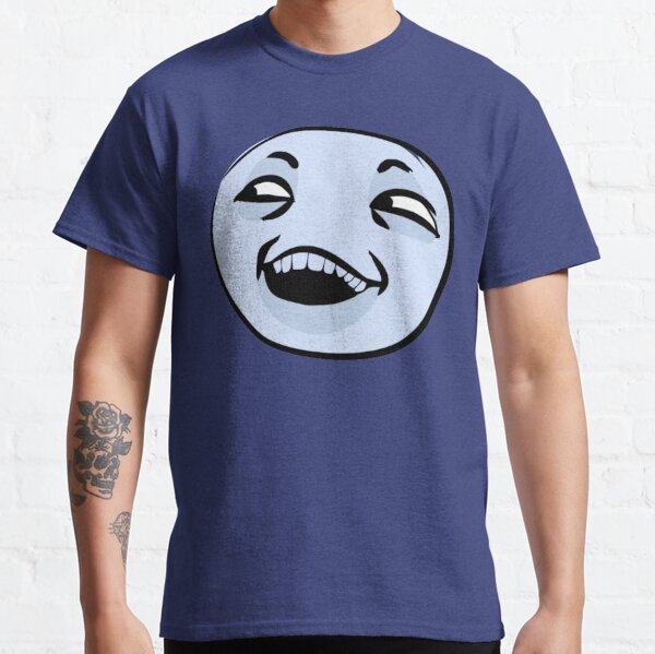 Troll Face Original Meme Smile Mad Men's Graphic T Shirt Tees