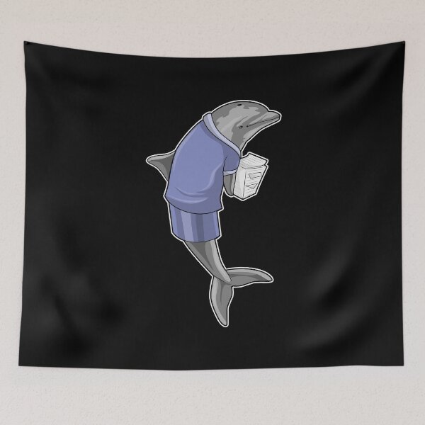 Item preview, Dolphin Secretary Stack of paper Office designed and sold by Snabdesign84.