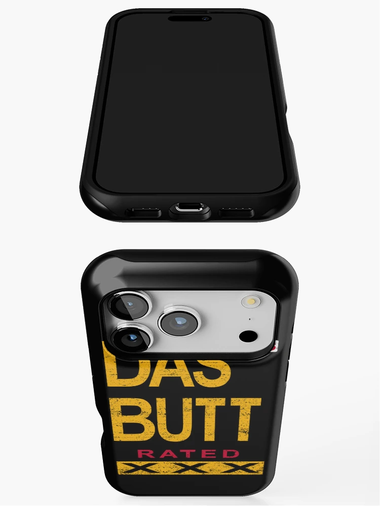 Thumbnail 3 of 4, iPhone Case, Das Butt VHS (worn) [Roufxis-Rb] designed and sold by RoufXis.