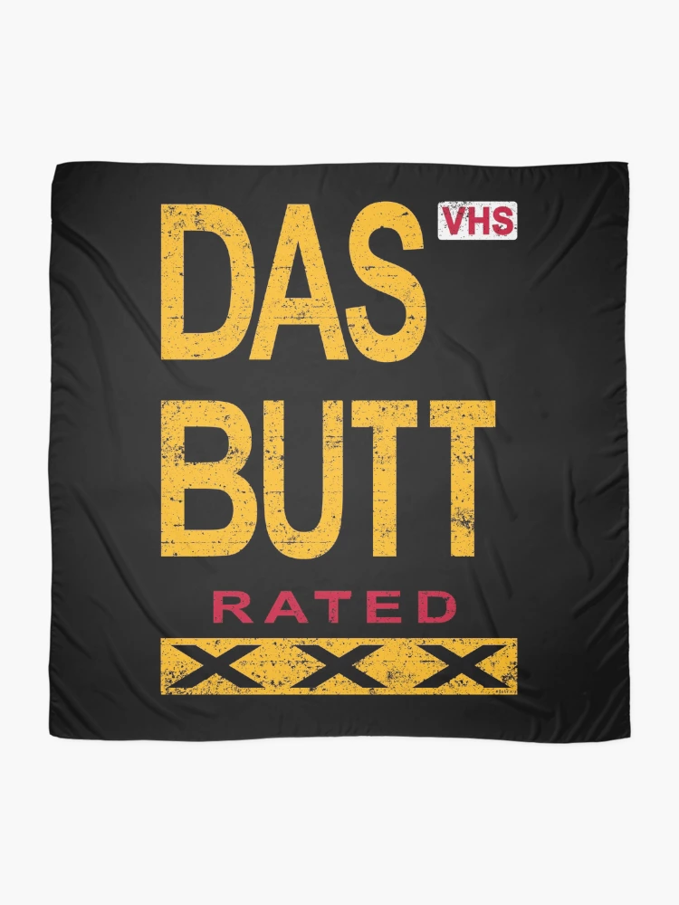 Thumbnail 2 of 3, Scarf, Das Butt VHS (worn) [Roufxis-Rb] designed and sold by RoufXis.