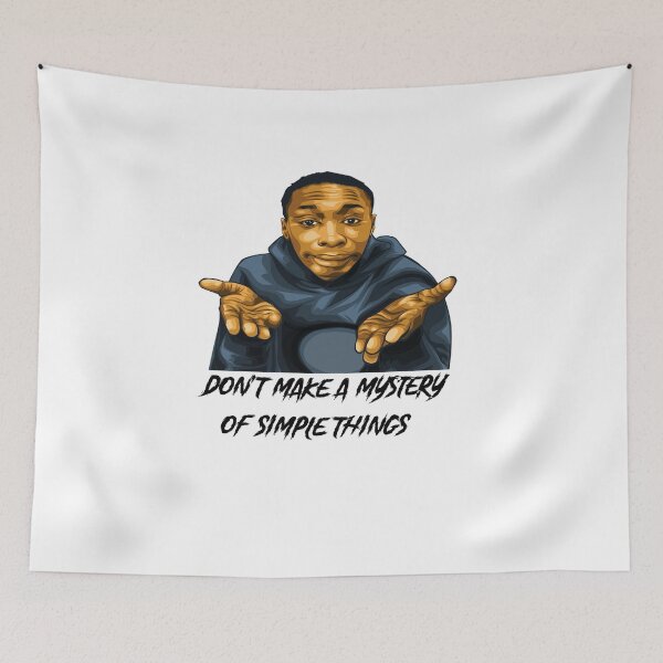 Item preview, Don't make a mystery of simple things funny khaby lame designed and sold by xteamdesign.