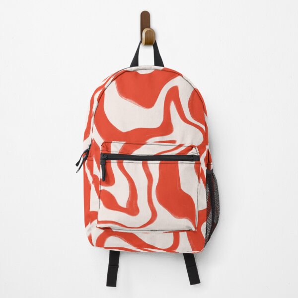 Item preview, Red Liquid Swirl Lines designed and sold by cadinera.