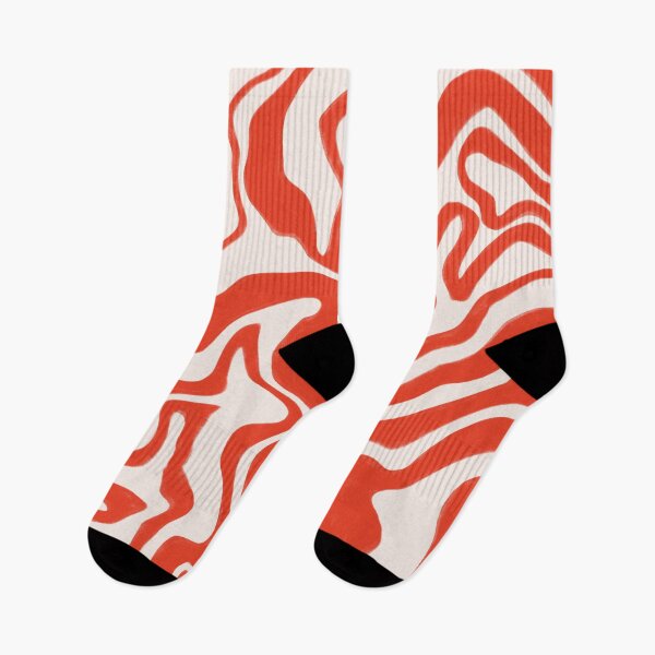 Item preview, Red Liquid Swirl Lines designed and sold by cadinera.
